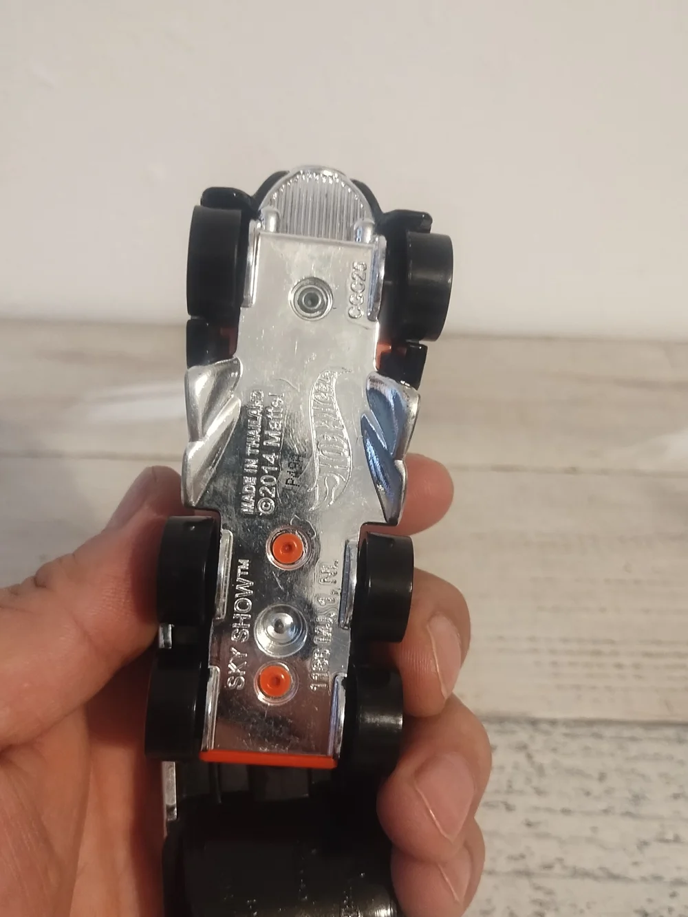 Hot Wheels Sky Show Semi Truck With Trailer 2014 Mattel very good condition